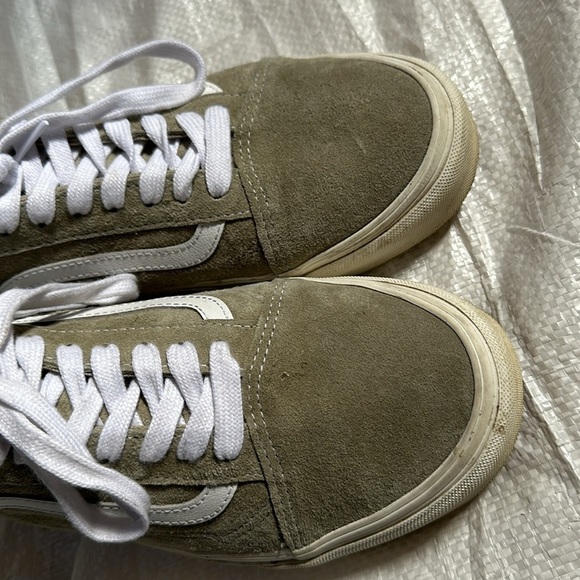 Vans Moss Men’s Gray UA Old Skool Pig Suede Shoes,Eco Friendly,Size 10 - Picture 6 of 8